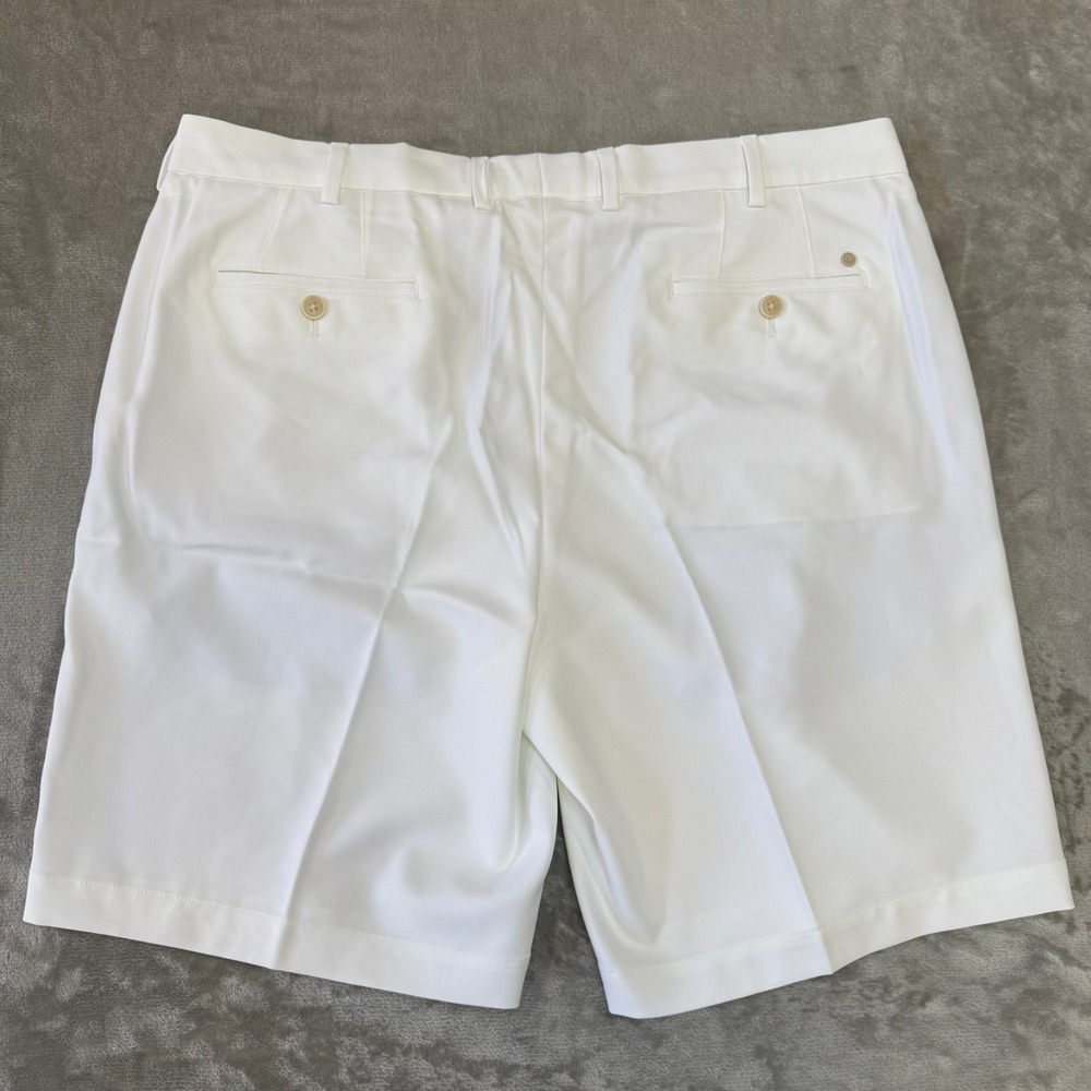 Peter Millar Performance Salem Shorts Mens 38 White Golf Crown Sport $108 NWT - Picture 7 of 10